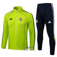 Chandal de Chaqueta del Real Madrid 2025-2026 Nino Verde
