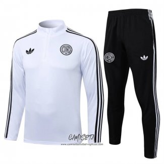 Chandal de Sudadera del Alemania 125 Aniversario 2025-2026 Blanco
