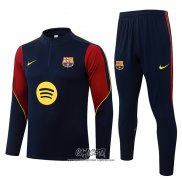 Chandal de Sudadera del Barcelona 2026-2027 Azul Rojo