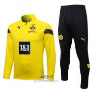 Chandal de Sudadera del Borussia Dortmund 2022-2023 Amarillo