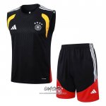 Chandal del Alemania 2025-2026 Sin Mangas Negro