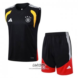 Chandal del Alemania 2025-2026 Sin Mangas Negro