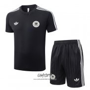Chandal del Alemania 2026-2027 Manga Corta Negro - Pantalon Corto