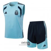 Chandal del Argentina 2025-2026 Sin Mangas Azul