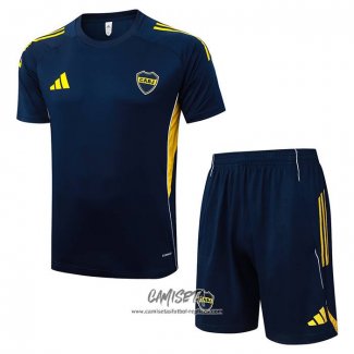 Chandal del Boca Juniors 2025-2026 Manga Corta Azul - Pantalon Corto
