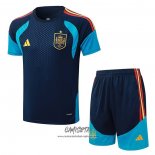 Chandal del Espana 2026-2027 Manga Corta Azul - Pantalon Corto