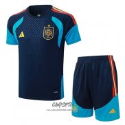 Chandal del Espana 2026-2027 Manga Corta Azul - Pantalon Corto