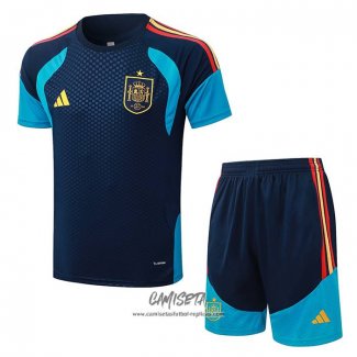 Chandal del Espana 2026-2027 Manga Corta Azul - Pantalon Corto