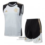 Chandal del Flamengo 2025-2026 Sin Mangas Crema