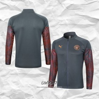 Chaqueta del Manchester City 2023-2024 Gris