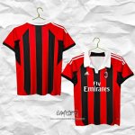 Primera Camiseta AC Milan Retro 12-13