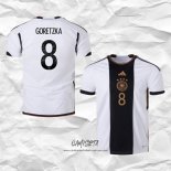Primera Camiseta Alemania Jugador Goretzka 2022
