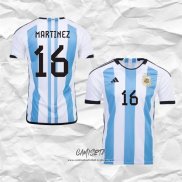 Primera Camiseta Argentina Jugador Martinez 2022