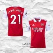 Primera Camiseta Arsenal Jugador Fabio Vieira 2022-2023