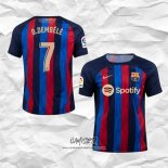 Primera Camiseta Barcelona Jugador O.Dembele 2022-2023