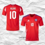 Primera Camiseta Chile Jugador Alexis 2024