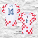 Primera Camiseta Croacia Jugador Sucic 2022