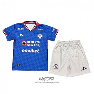 Primera Camiseta Cruz Azul 2025-2026 Nino