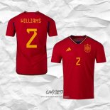 Primera Camiseta Espana Jugador Williams 2022