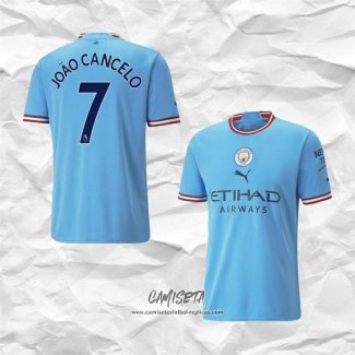 Primera Camiseta Manchester City Jugador Joao Cancelo 2022-2023