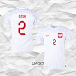 Primera Camiseta Polonia Jugador Cash 2022