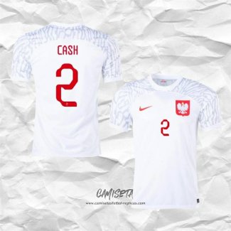 Primera Camiseta Polonia Jugador Cash 2022