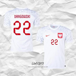 Primera Camiseta Polonia Jugador Dragowski 2022