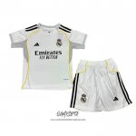 Primera Camiseta Real Madrid 2025-2026 Nino