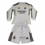 Primera Camiseta Real Madrid 2025-2026 Nino Manga Larga