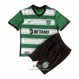 Primera Camiseta Sporting 2022-2023 Nino