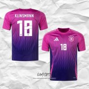 Segunda Camiseta Alemania Jugador Klinsmann 2024