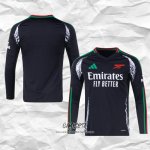 Segunda Camiseta Arsenal 2024-2025 Manga Larga