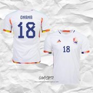 Segunda Camiseta Belgica Jugador Onana 2022