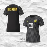 Segunda Camiseta Borussia Dortmund 2021-2022 Mujer
