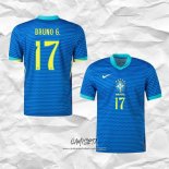 Segunda Camiseta Brasil Jugador Bruno G. 2024