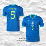 Segunda Camiseta Brasil Jugador Bruno G. 2024