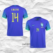 Segunda Camiseta Brasil Jugador E.Militao 2022