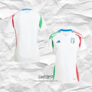 Segunda Camiseta Italia 2024-2025 Mujer