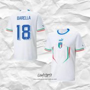 Segunda Camiseta Italia Jugador Barella 2022