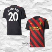 Segunda Camiseta Manchester City Jugador Bernardo 2022-2023