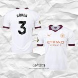 Segunda Camiseta Manchester City Jugador Ruben 2023-2024