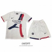 Segunda Camiseta Paris Saint-Germain 2025-2026 Nino