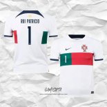 Segunda Camiseta Portugal Jugador Rui Patricio 2022