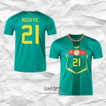 Segunda Camiseta Senegal Jugador Ndiaye 2022