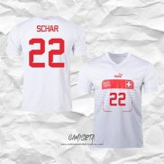 Segunda Camiseta Suiza Jugador Schar 2022
