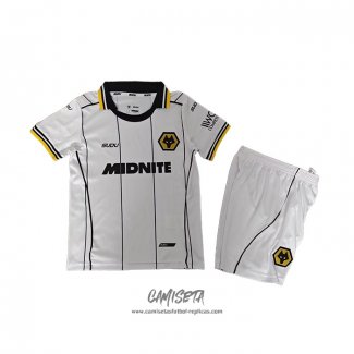 Segunda Camiseta Wolves 2026-2027 Nino