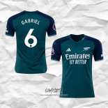 Tercera Camiseta Arsenal Jugador Gabriel 2023-2024