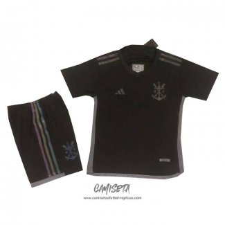 Tercera Camiseta Flamengo 2023 Nino