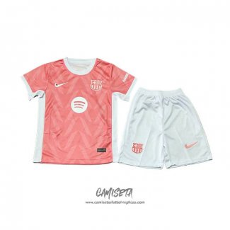 Camiseta Barcelona Special 2025-2026 Nino Naranja