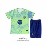 Camiseta Barcelona Special 2025-2026 Nino Verde
